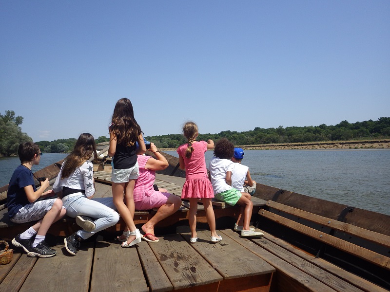 Balade en bateau sur La Loire avec la Maison de Loire du Cher